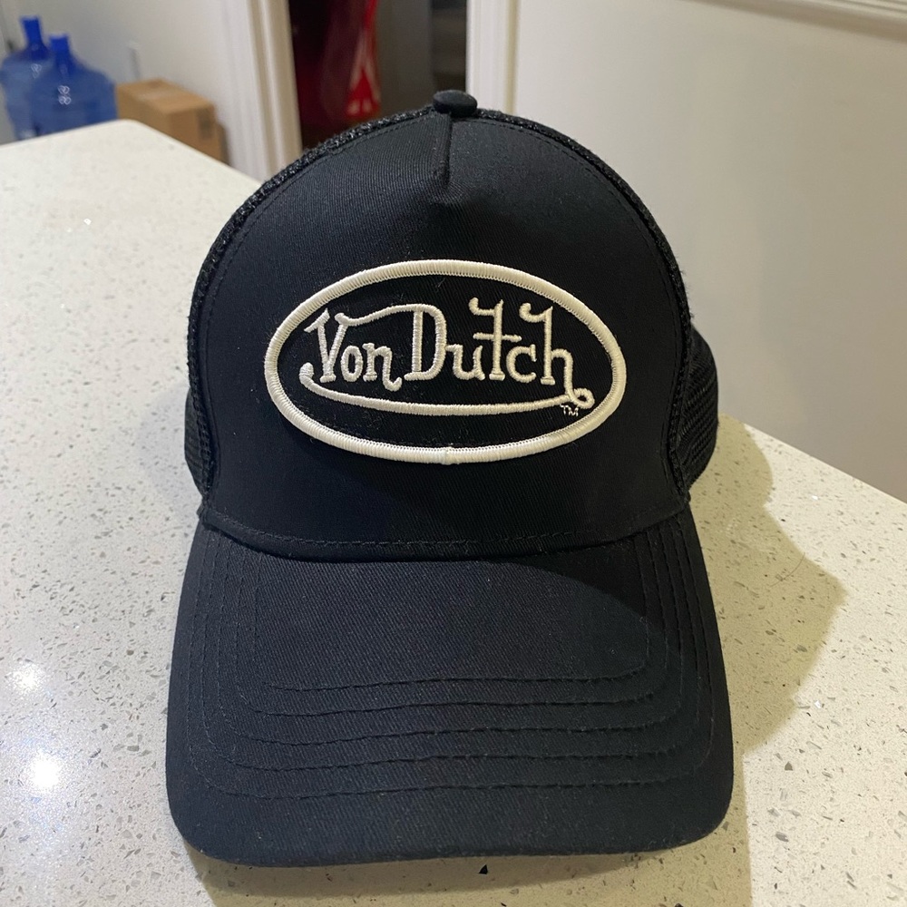 Von Dutch Classic Black Cap